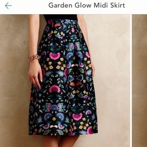 Garden Glow Midi Skirt